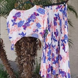 Free people two piece dress